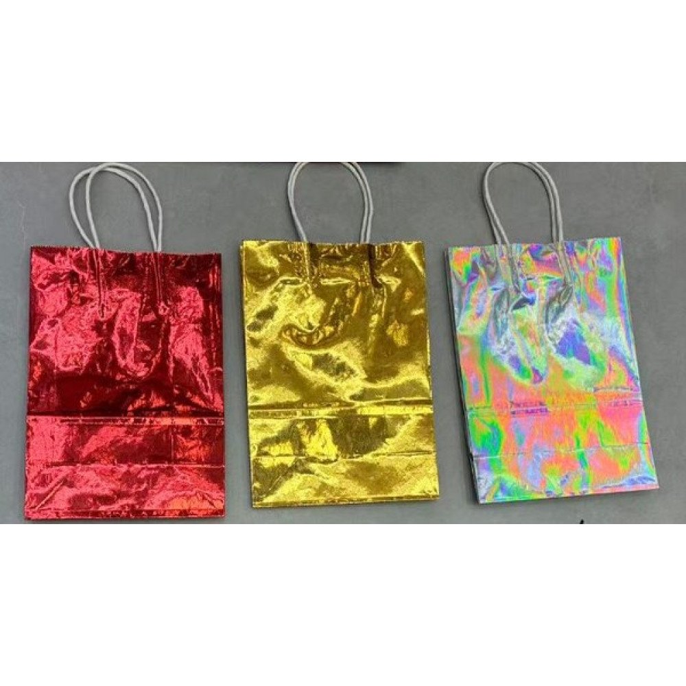 BOLSA REGALO REFLECTANTE 42 X 31 X 12 CM por mayor en Chile