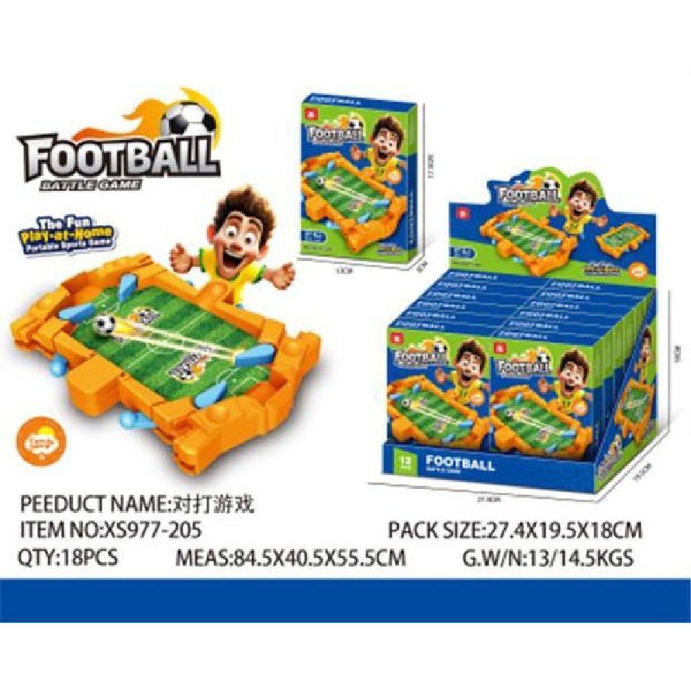 JUEGO FUTBOL PORTATIL 12 PZA por mayor en Chile