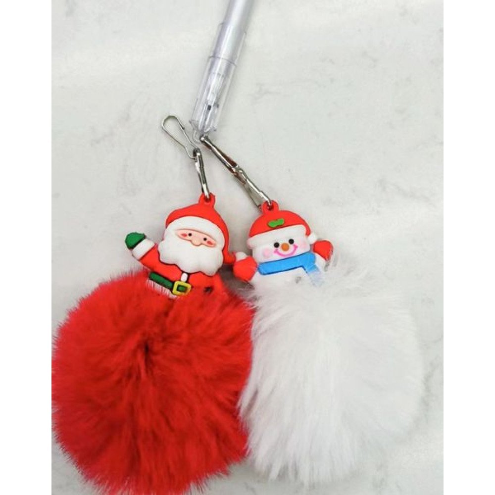NAVIDAD BOLIGRAFO MIX PELUDO 1 Pza por mayor en Chile