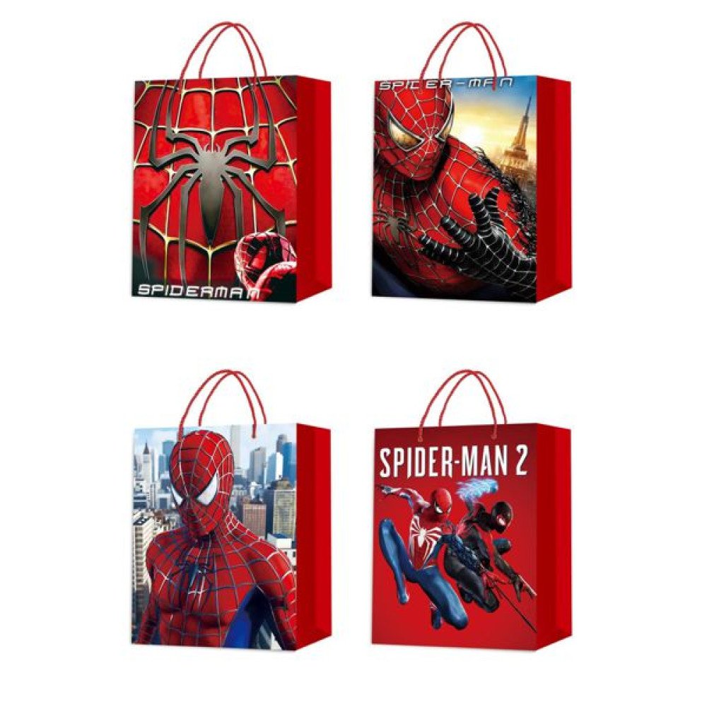 BOLSA DE REGALO SPIDER-MAN 2 18 X 24 X 7 CM por mayor en Chile