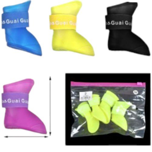 Zapatos de lluvia impermeables para mascotas talla xxl - Talla XXL - Compras Aqui